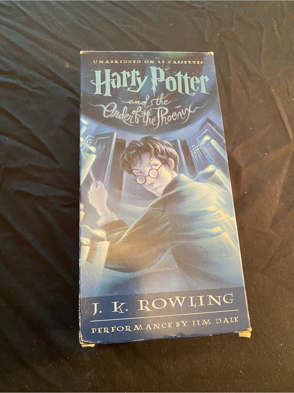 Harry Potter 17 cassettes books on tape